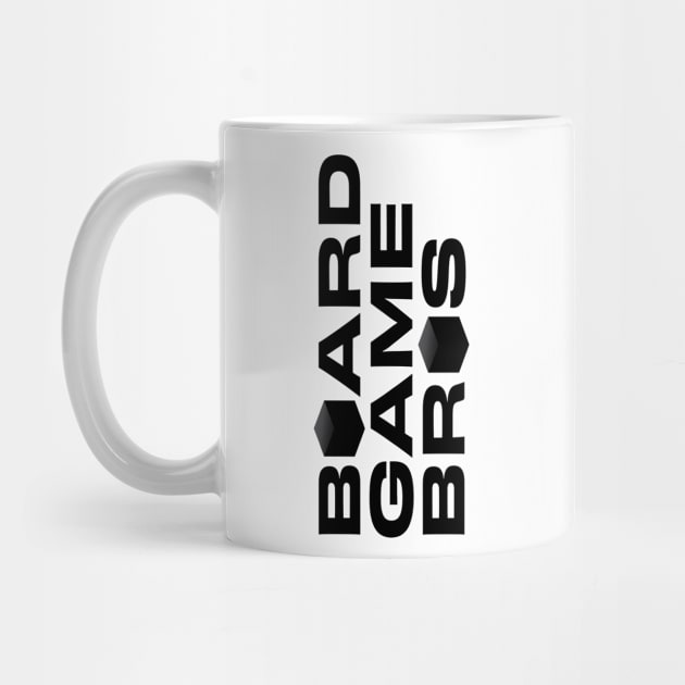 Board Game Bros Logo Black by BGBCast